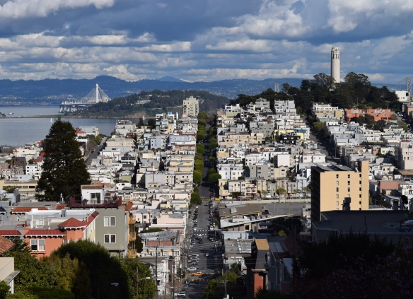 Lombard Street From The Top